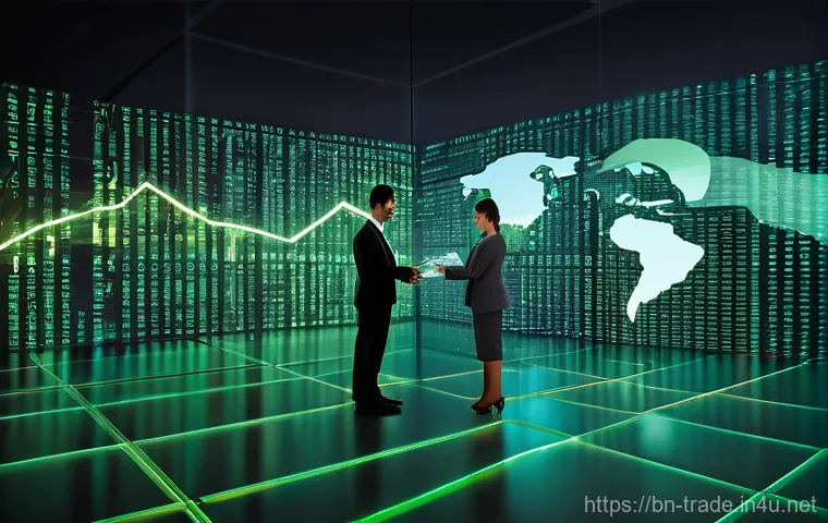무역 대금 결제 방식 이해하기 - **Prompt:** A detailed and dynamic illustration of the complex world of international trade payments...