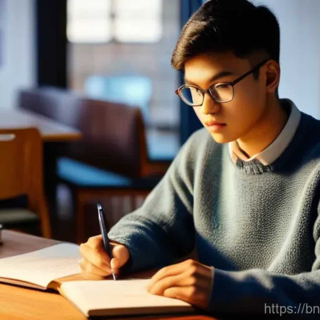 국제무역사 시험 기출문제 분석 - **Prompt for Strategic Study:**
"A diligent young male student, approximately 20 years old, wear...
