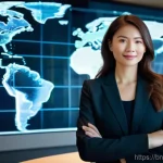 국제무역사 합격생 스터디 사례 - **Prompt 1: Visionary International Trade Expert**
"A confident and determined female internatio...